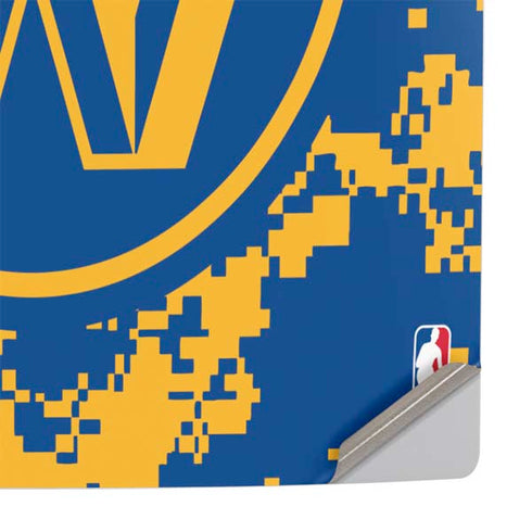 NBA Golden State Warriors Digi Camo PS5 Pro Console Skin